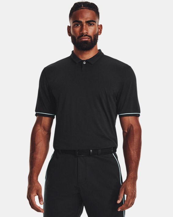 Men's Curry Limitless Polo, Black, pdpMainDesktop image number 0